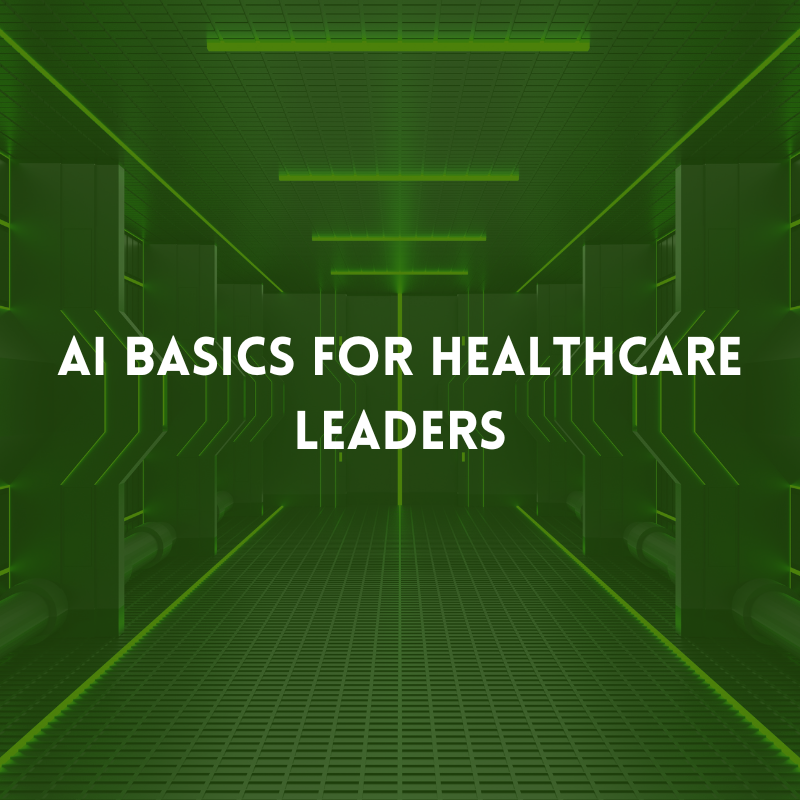 AI has become a buzzword in healthcare, but what does it really mean for your organization? This course is designed to demystify artificial intelligence for healthcare leaders, giving you the tools to confidently navigate the AI landscape.