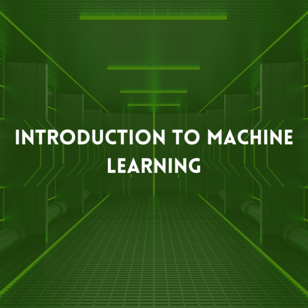 Introduction to Machine Learning